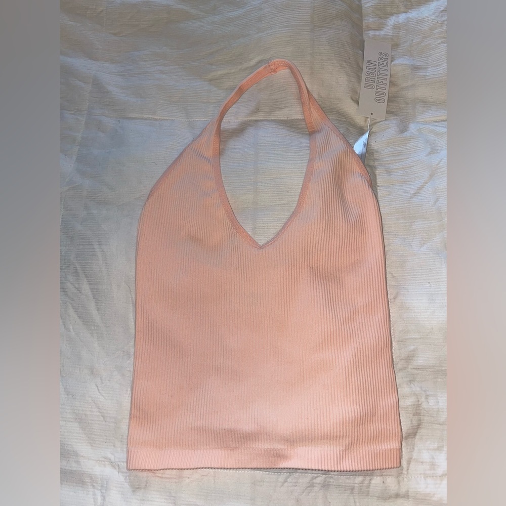 Light Pink Halter Top NWT, S